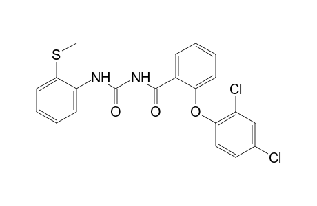 1-[o-(2,4-dichlorophenoxy)benzoyl]-3-[o-(methylthio)phenyl]urea