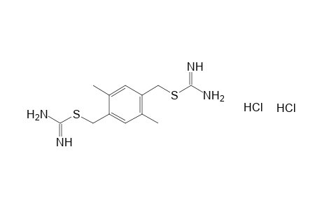 2,2'-[(2,5-dimethyl-p-phenylene)dimethylene]bis[2-thiopseudourea], dihydrochloride