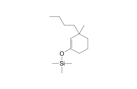 Cyclohexene, 3-butyl-3-methyl-1-trimethylsilyloxy-