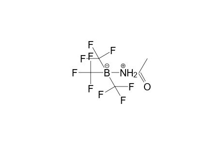 Acetamide (N-B)tris(trifluoromethyl)borane