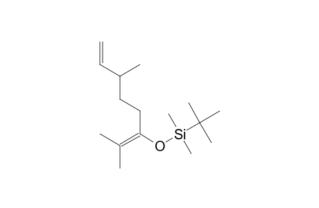 tert-BUTYL-(1,5-DIMETHYL-1-VINYL-HEX-4-ENYLOXY)DIMETHYLSILANE