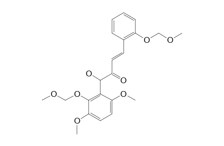 (E)-1-[3,6-DIMETHOXY-2-(METHOXYMETHOXY)-PHENYL]-1-HYDROXY-4-[2-(METHOXYMETHOXY)-PHENYL]-BUT-3-EN-2-ONE