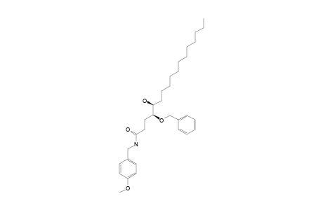 SYN-(4S,5S)-4-BENZYLOXY-5-HYDROXY-N-(4-METHOXYBENZYL)-HEPTADECANOYL-AMIDE