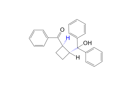 (+/-)-trans-2-(alpha-HYDROXYBENZHYDRYL)CYCLOBUTYL PHENYL KETONE