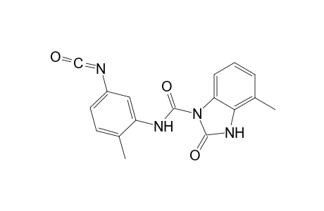 1-(2-Methyl-5-isocyanato-phenylcarbamoyl)-4-methylbenzimidazolin-2-one