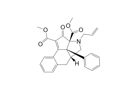 3-ALLYL-2-OXO-9C-PHENYL-2,3,4,4A,5,9C-HEXAHYDRO-(2AA,4AA,9CA)-3-AZA-PENTALENO-[1,6-AB]-NAPHTHALENE-1,2A-DICARBOXYLIC-ACID-DIMETHYLESTER