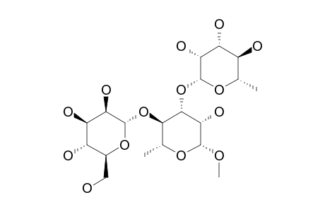 ALPHA-L-RHA-(1->3)-ALPHA-D-MAN-(1->4)-ALPHA-L-RHA-OME