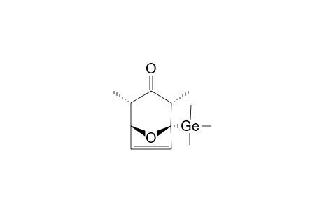 2,4-DIMETHYL-1-TRIMETHYLGERMANYL-8-OXABICYCLO-[3.2.1]-OCT-6-EN-3-ONE