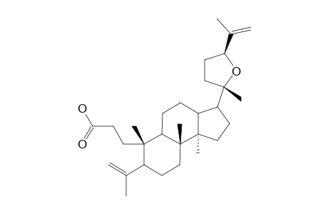 (20S,24S)-EPOXY-25(26)-EN-3,4-SECO-4(28)-DAMMAREN-3-OIC-ACID