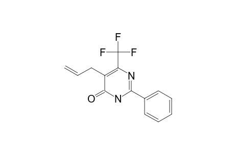 2-PHENYL-5-(2-PROPEN-1-YL)-6-TRIFLUOROMETHYL-PYRIMIDIN-4(3H)-ONE