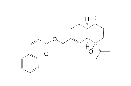 CIS-PERNETYL-CINNAMATE;4-MUUROLEN-7,15-DIOL-15-CIS-CINNAMATE-ESTER