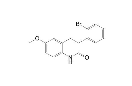 N-{2-[2'-(2"-Bromophenyl)ethyl]-4'-methoxyphenyl}formamide