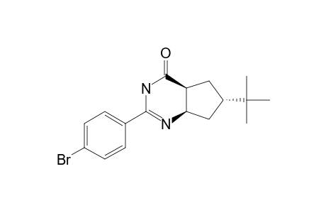 6-TERT.-BUTYL-2-(4-BROMOPHENYL)-3,4A,5,6,7,7A-HEXAHYDRO-4H-CYCLOPENTA-[D]-PYRIMIDIN-4-ONE