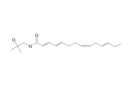 ISOBUNGEANOOL;(2-E,4-E,8-Z,11-E)-2'-HYDROXY-N-ISOBUTYL-2,4,8,11-TETRADECATETRAENAMIDE