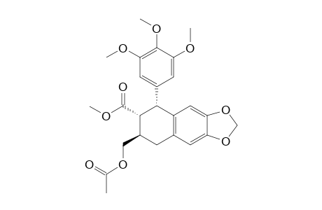 METHYL-DEOXYPODOPHYLLOTOXINATE-MONOACETATE