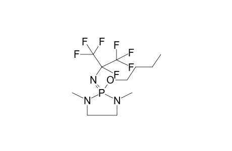 2-BUTOXY-2-HEPTAFLUOROISOPROPYLIMINO-1,3-DIMETHYL-1,3,2-DIAZAPHOSPHOLANE