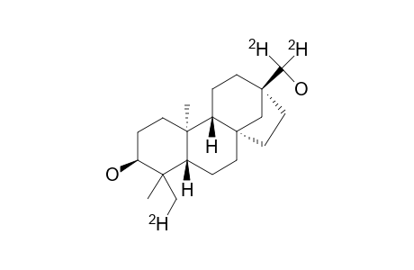 ENT-17,17,19-TRIDEUTERO-BEYERANE-3-BETA,17-DIOL