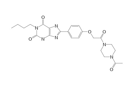 1-BUTYL-8-[4-[(4-ACETYLPIPERAZIN-1-YL)-2-OXOETHOXY]-PHENYL]-XANTHINE