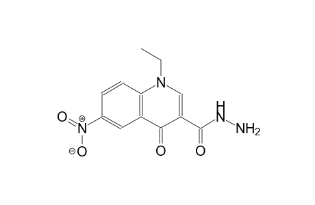 Quinoline-3-carbohydrazide, 1,4-dihydro-1-ethyl-6-nitro-4-oxo-