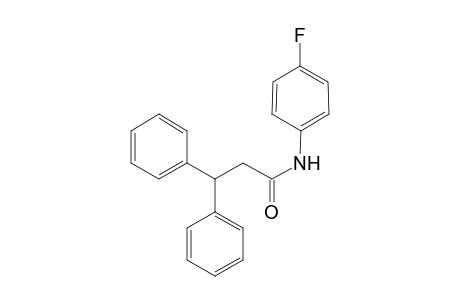 N-(4-Fluorophenyl)-3,3-diphenylpropanamide