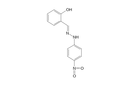 SALICYLALDEHYDE, P-NITROPHENYL- HYDRAZONE