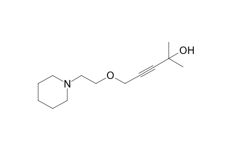 3-PENTYN-2-OL, 2-METHYL-5-/2- PIPERIDINOETHOXY/-,