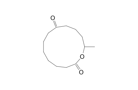 Oxacyclotridecane-2,9-dione, 13-methyl-