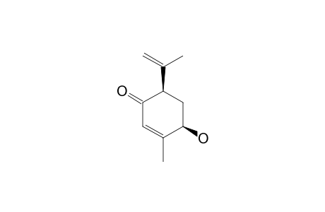 (-)-($R,6R)-6-HYDROXYISOPIPERITENONE