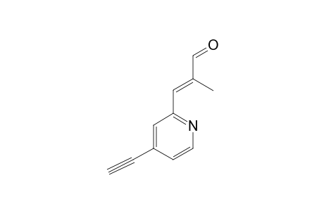 4-ETHYNYL-2-[(1E)-3-FORMIL-2-METHYLPROP-1-EN-1-YL]-PYRIDINE