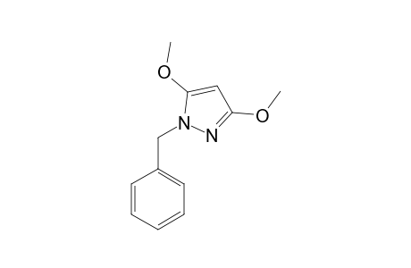 3,5-DIMETHOXY-1-BENZYLPYRAZOLE