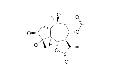 3-BETA,4-ALPHA,10-BETA-TRIHYDROXY-8-ALPHA-ACETOXYGUAI-1,11(13)-DIEN-6-ALPHA,12-OLIDE