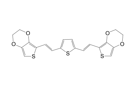 2,2'-(3,4-Ethylenedioxydithienyl).omega.,.omega.'-2.5-divinylthiophene