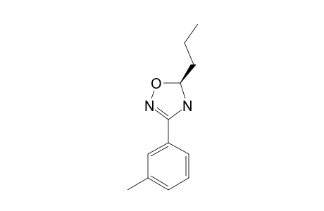 5-(N-PROPYL)-3-(META-TOLYL)-4,5-DIHYDRO-1,2,4-OXADIAZOLE