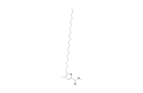 Methyl 4-methyl-5-nonadecyl-2-thiophenecarboxylate