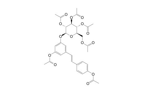 PICEID-PERACETYLATED;TRANS-RESVERATROL-3-O-BETA-D-GLUCOPYRANOSIDE-PERACETYLATED