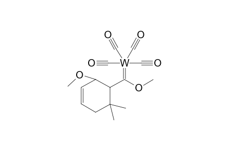 Tungsten, tetracarbonyl[methoxy(2-methoxy-6,6-dimethyl-3-cyclohexen-1-yl)methylene]-, [OC-6-23-(cis)]-