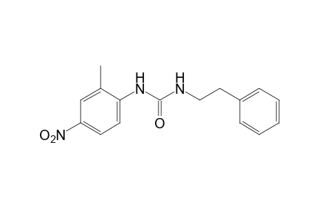 1-(4-nitro-o-tolyl)-3-phenethylurea