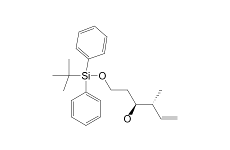 (3-S,4-R)-1-(TERT.-BUTYLDIPHENYLSILANYLOXY)-4-METHYL-HEX-5-EN-3-OL