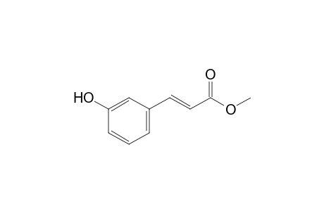 2-Propenoic acid, 3-(3-hydroxyphenyl)-, methyl ester