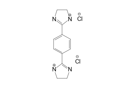 1,4-BIS-(4,5-DIHYDRO-1H-IMIDAZOL-2-YL)-BEZENE-DIHYDROCHLORIDE