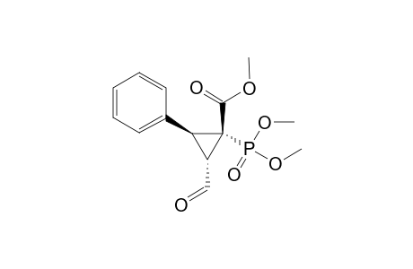 (+)-(1S,2S,3S)-METYHL-1-(2-FORMYL-1-DIMETHOXYPHOSPHORYL-3-PHENYL)-CYCLOPROPANE-CARBOXYLATE;MINOR-DIASTEREOISOMER