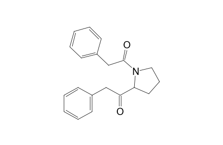 1-[1-(1-oxo-2-phenylethyl)-2-pyrrolidinyl]-2-phenylethanone