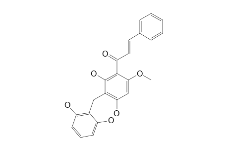 2',4'-DIHYDROXY-3'-(2,6-DIHYDROXYBENZYL)-6'-METHOXYCHALCONE