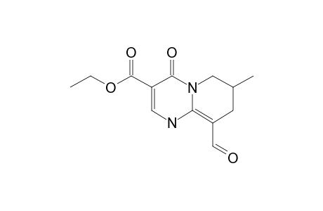 ETHYL-9-FORMYL-7-METHYL-4-OXO-TETRAHYDRO-4H-PYRIDO-[1,2-A]-PYRIMIDINE-3-CARBOXYLATE