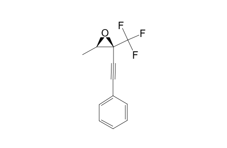 (3R*,4S*)-3,4-EPOXY-1-PHENYL-3-TRIFLUOROMETHYL-PENT-1-YNE