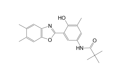 propanamide, N-[3-(5,6-dimethyl-2-benzoxazolyl)-4-hydroxy-5-methylphenyl]-2,2-dimethyl-