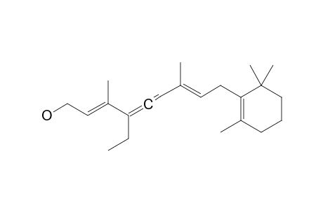 (2E,7E)-4-ETHYL-3,7-DIMETHYL-9-(2,6,6-TRIMETHYLCYCLOHEX-1-EN-1-YL)-NONA-2,4,5,7-TETRAEN-1-OL