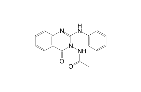 N-(2-anilino-4-keto-quinazolin-3-yl)acetamide