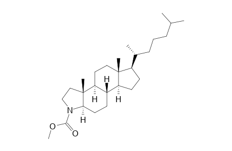 N-METHOXYCARBONYL-3-AZA-A-NOR-5-ALPHA-CHOLESTANE