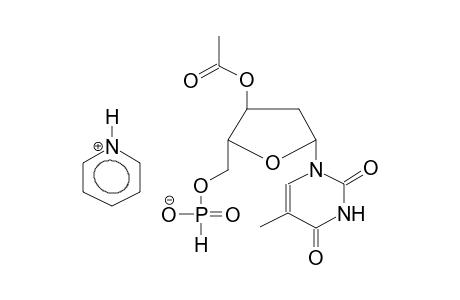 3'-ACETYLTHYMIDINE-5'-PHOSPHITE, PYRIDINIUM SALT